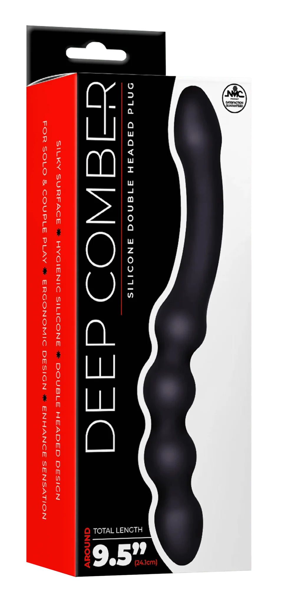 Black Silicone Fun Wand - Image 4