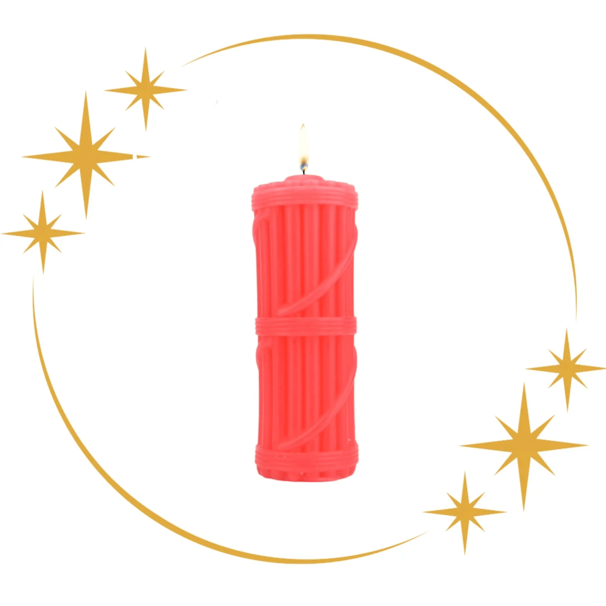 Bound to Please Wax Play Red Candle - Image 4