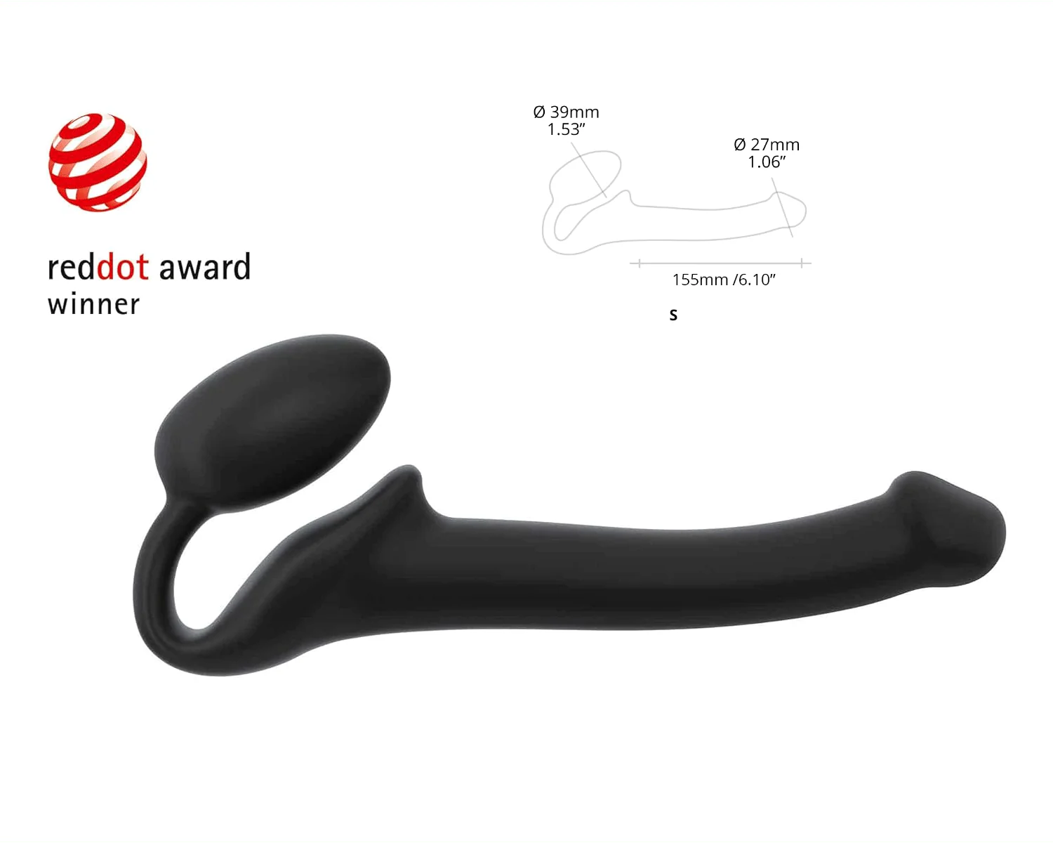 Strap-On-Me Small Strapless Dildo - Image 7