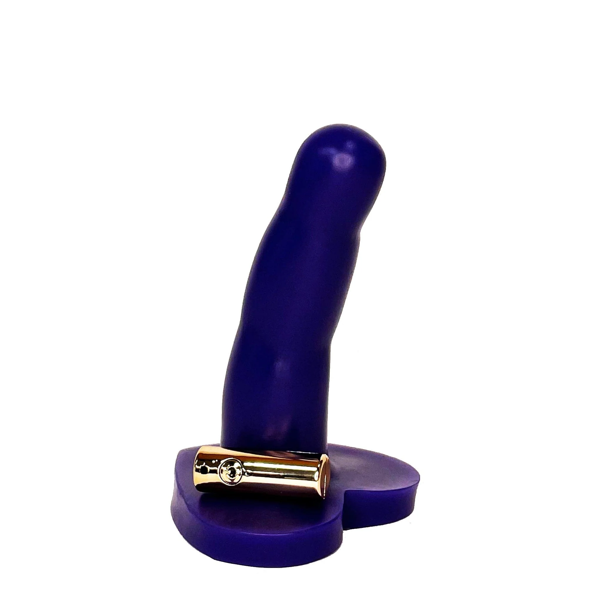 Cupid 2 Curved Vibrating Silicone Dildo - Image 4