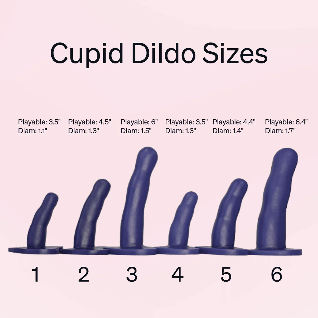 Cupid 4 Curved Silicone Dildo - Image 5