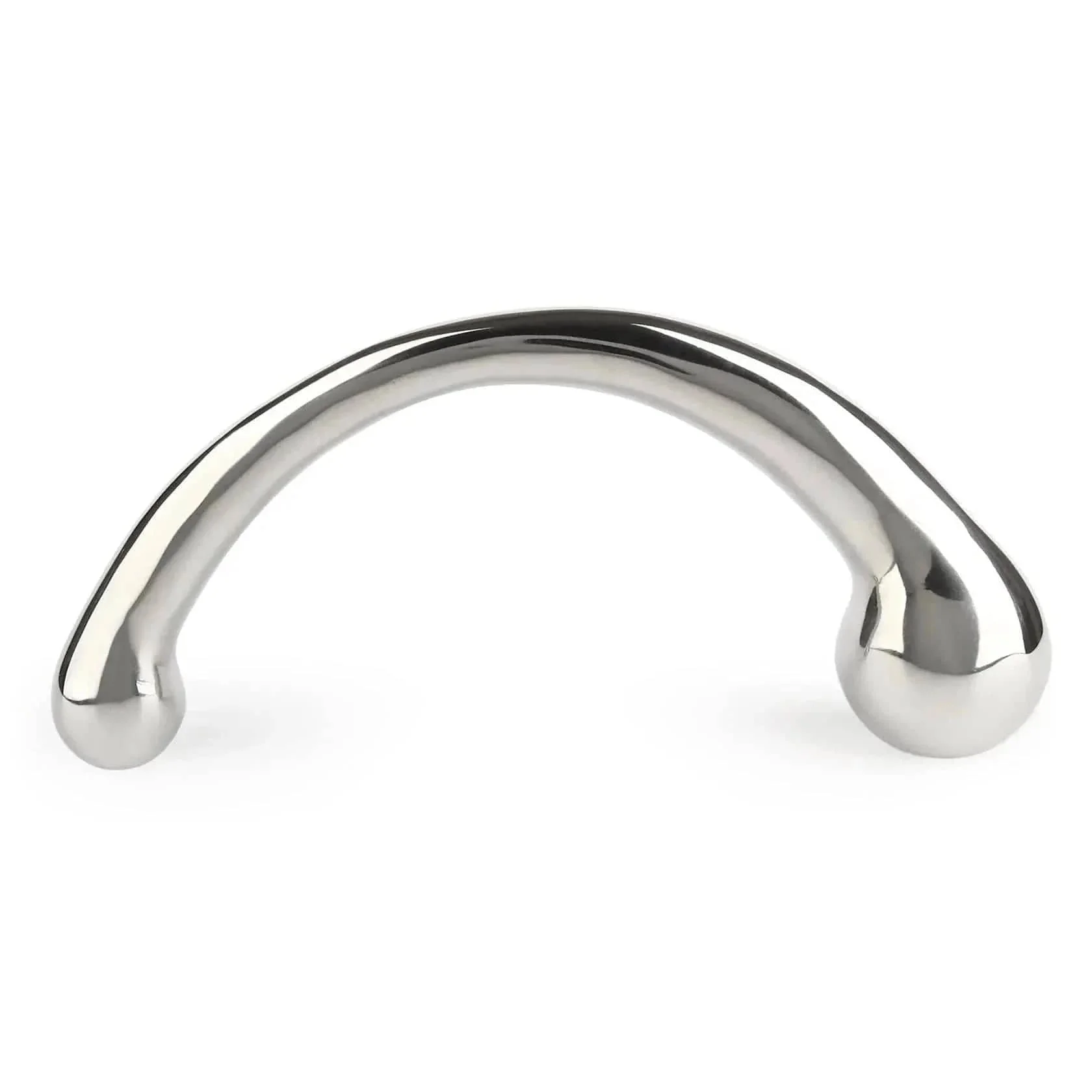 Curvy G-Spot Double-Ended Steel Dildo - Image 2