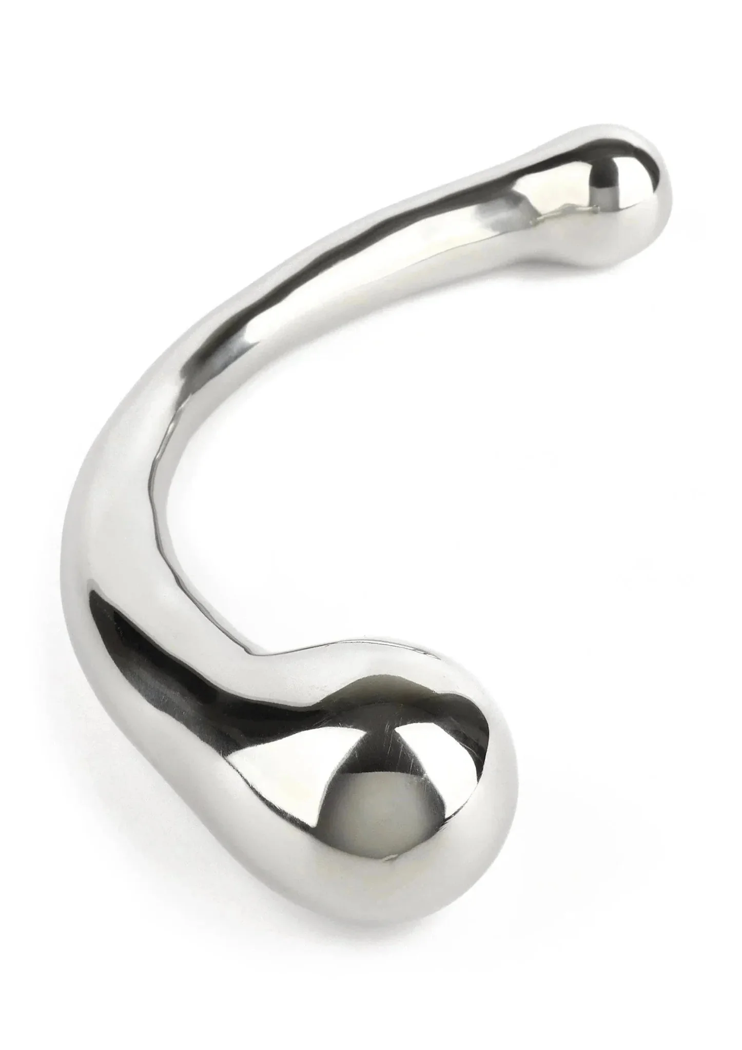 Curvy G-Spot Double-Ended Steel Dildo - Image 5