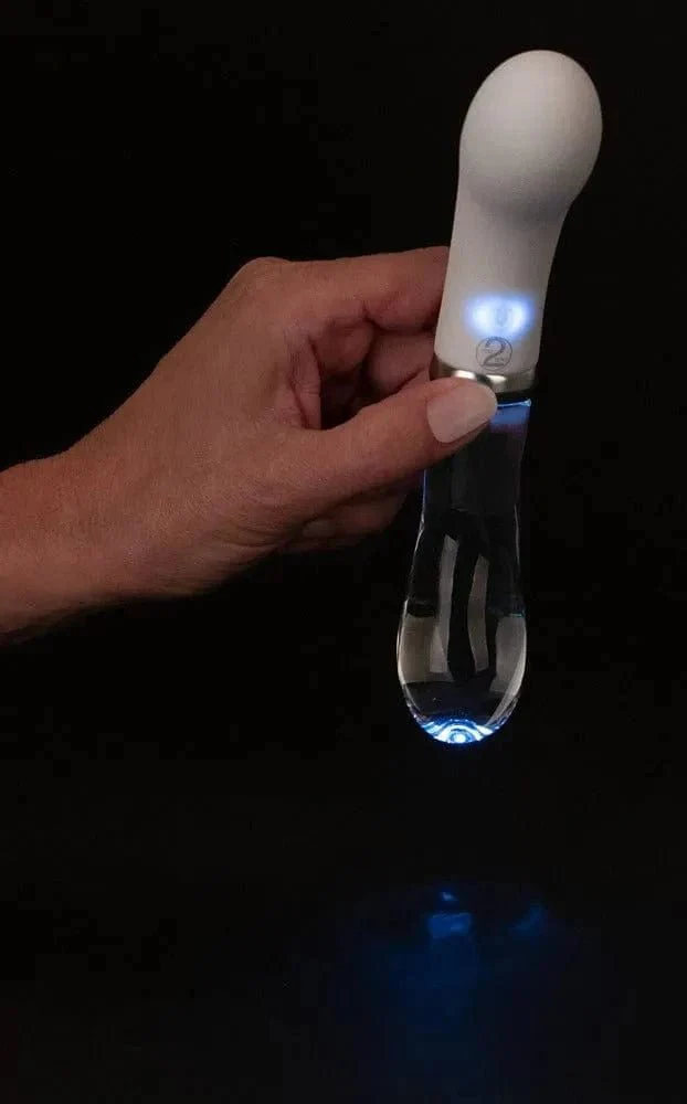 Double G-Spot Glass & Silicone Vibrator - Image 11