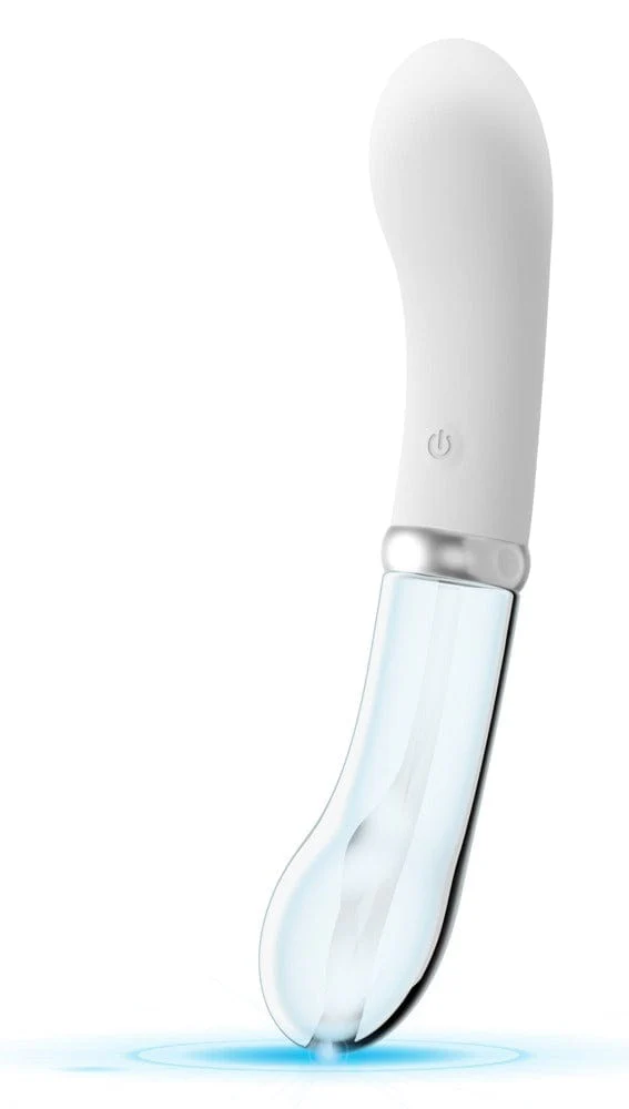 Double G-Spot Glass & Silicone Vibrator - Image 4