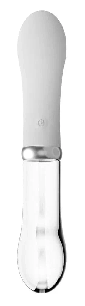 Double G-Spot Glass & Silicone Vibrator - Image 7