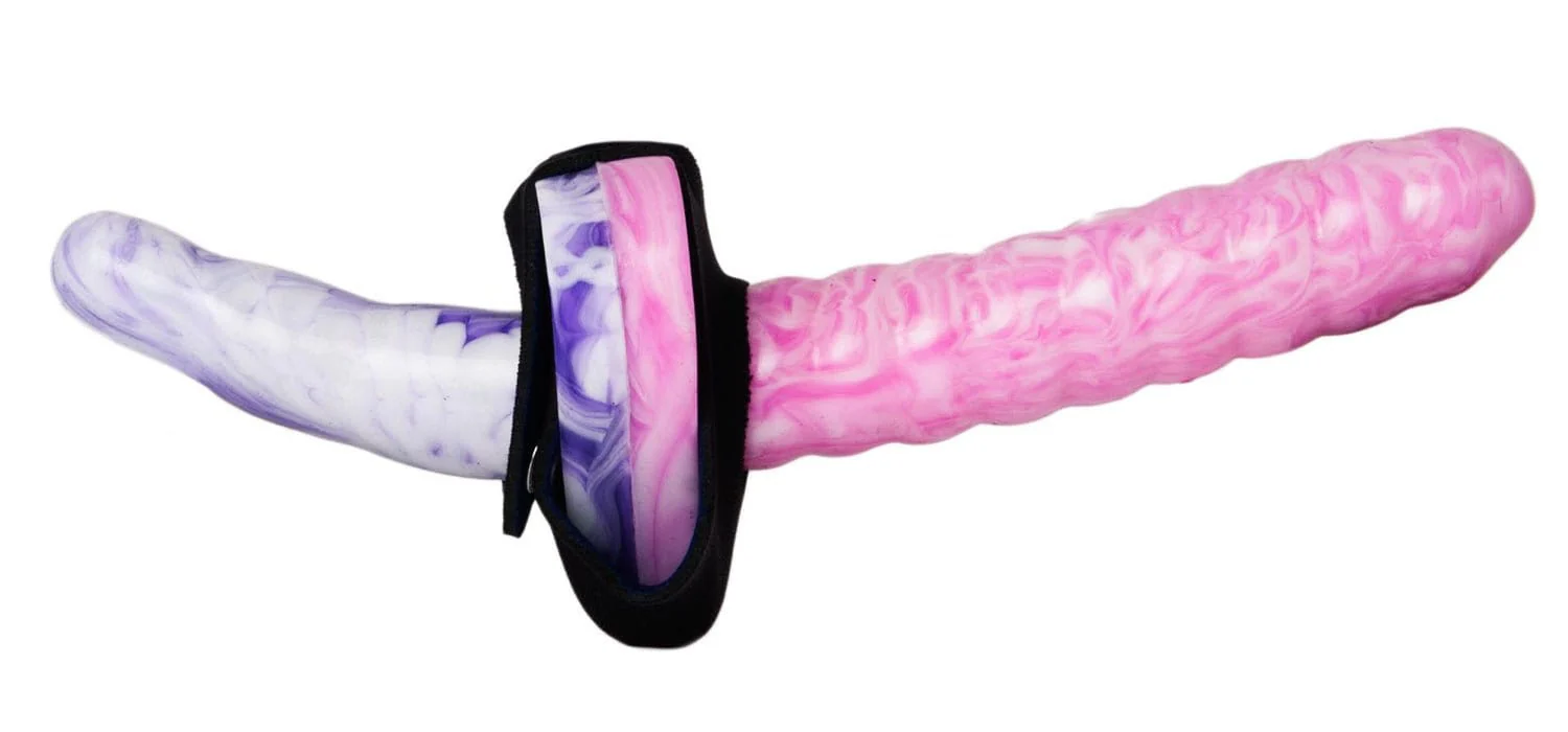 Double Strap On Silicone Dildo Kit - Image 9