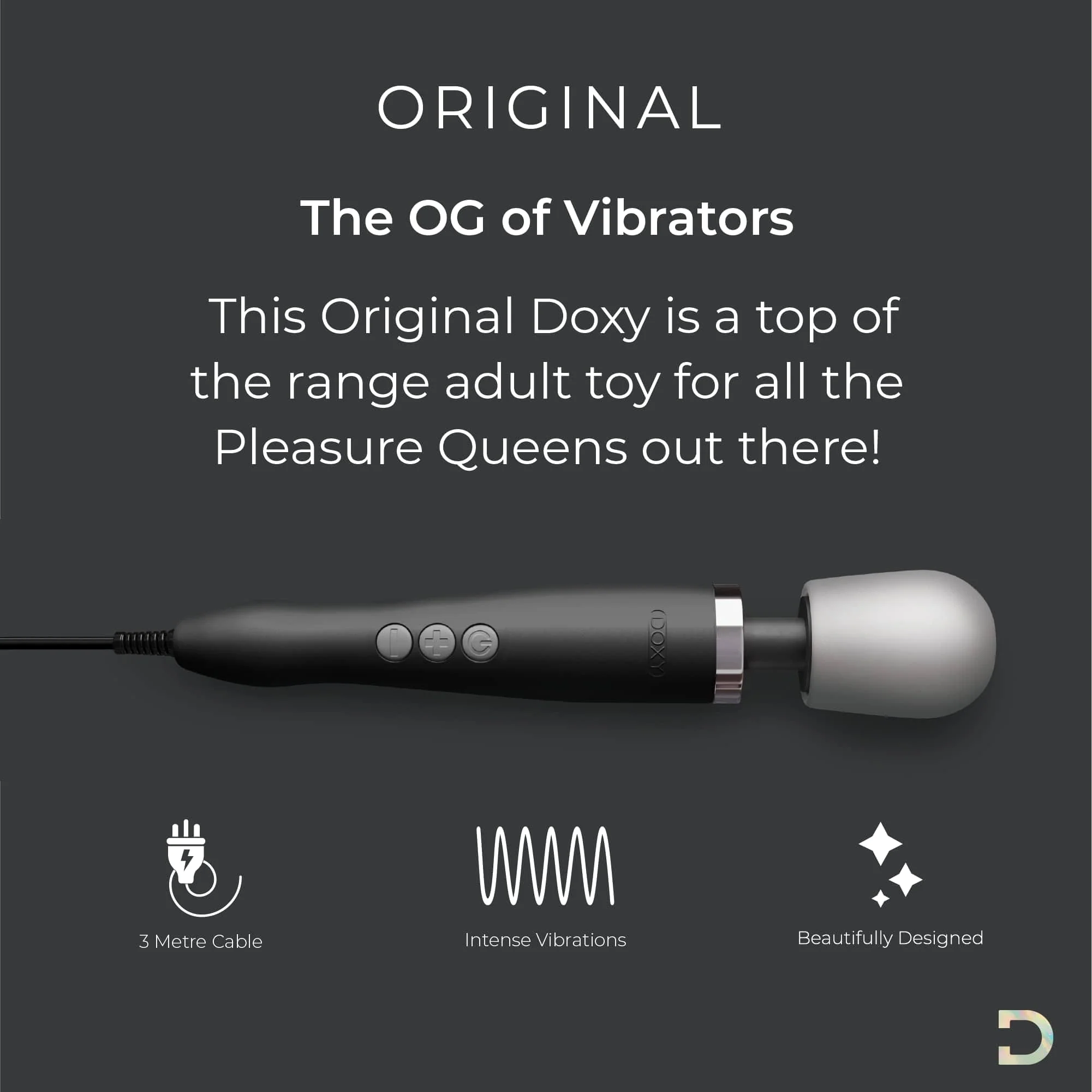 Doxy Original Plug-In Wand Massager - Image 11