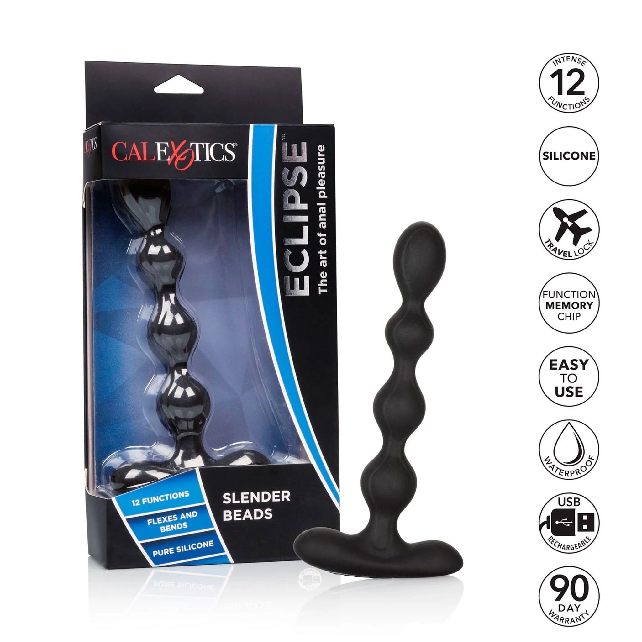 Eclipse  Vibrating Anal Beads - Image 3