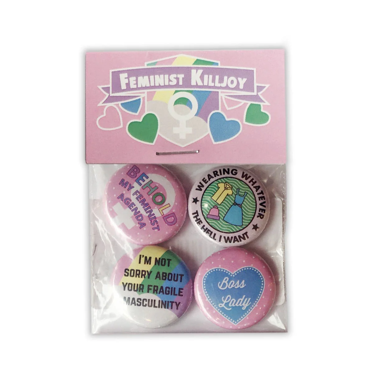 Feminist Killjoy Badge Pack