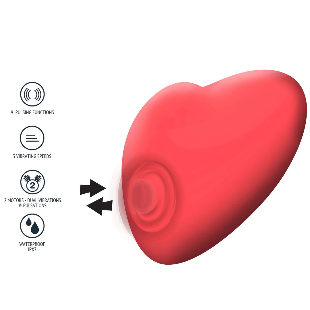 Heartbeat Pulsating & Vibrating Stimulator - Image 6