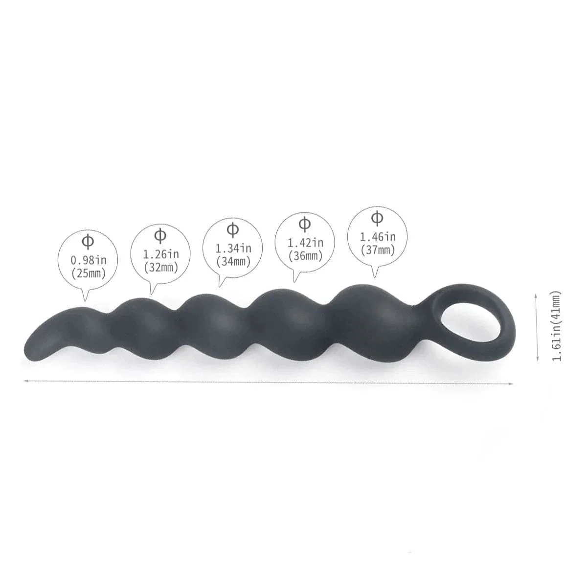 Rippled Anal Beads - Image 4