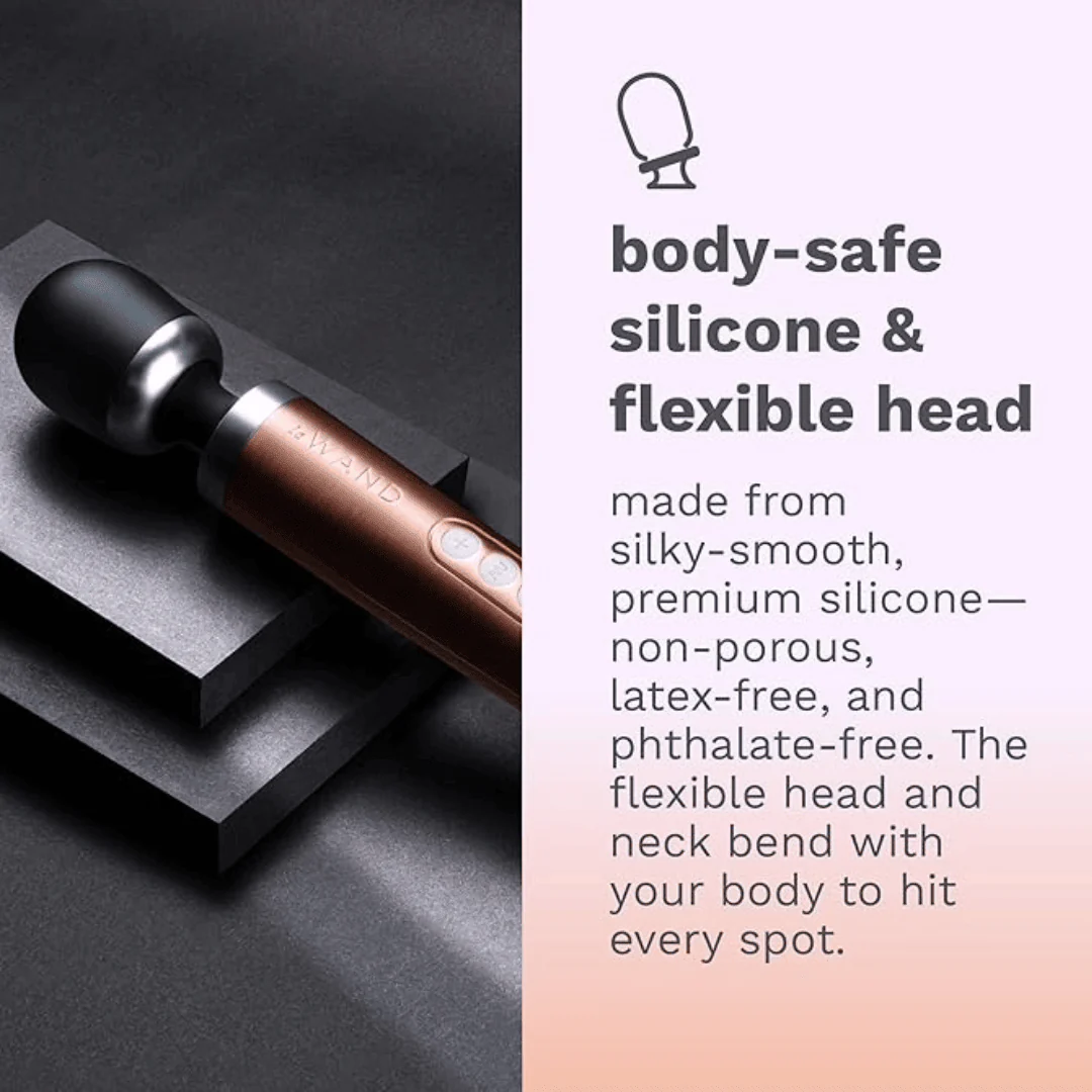 Le Wand Diecast Rechargeable Massager Rose Gold - Image 12