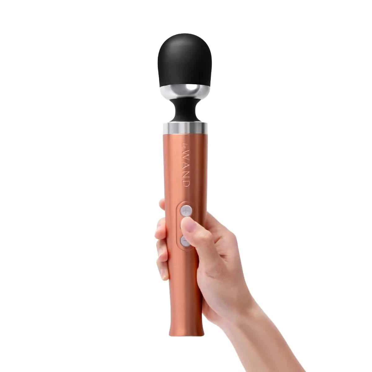 Le Wand Diecast Rechargeable Massager Rose Gold - Image 2