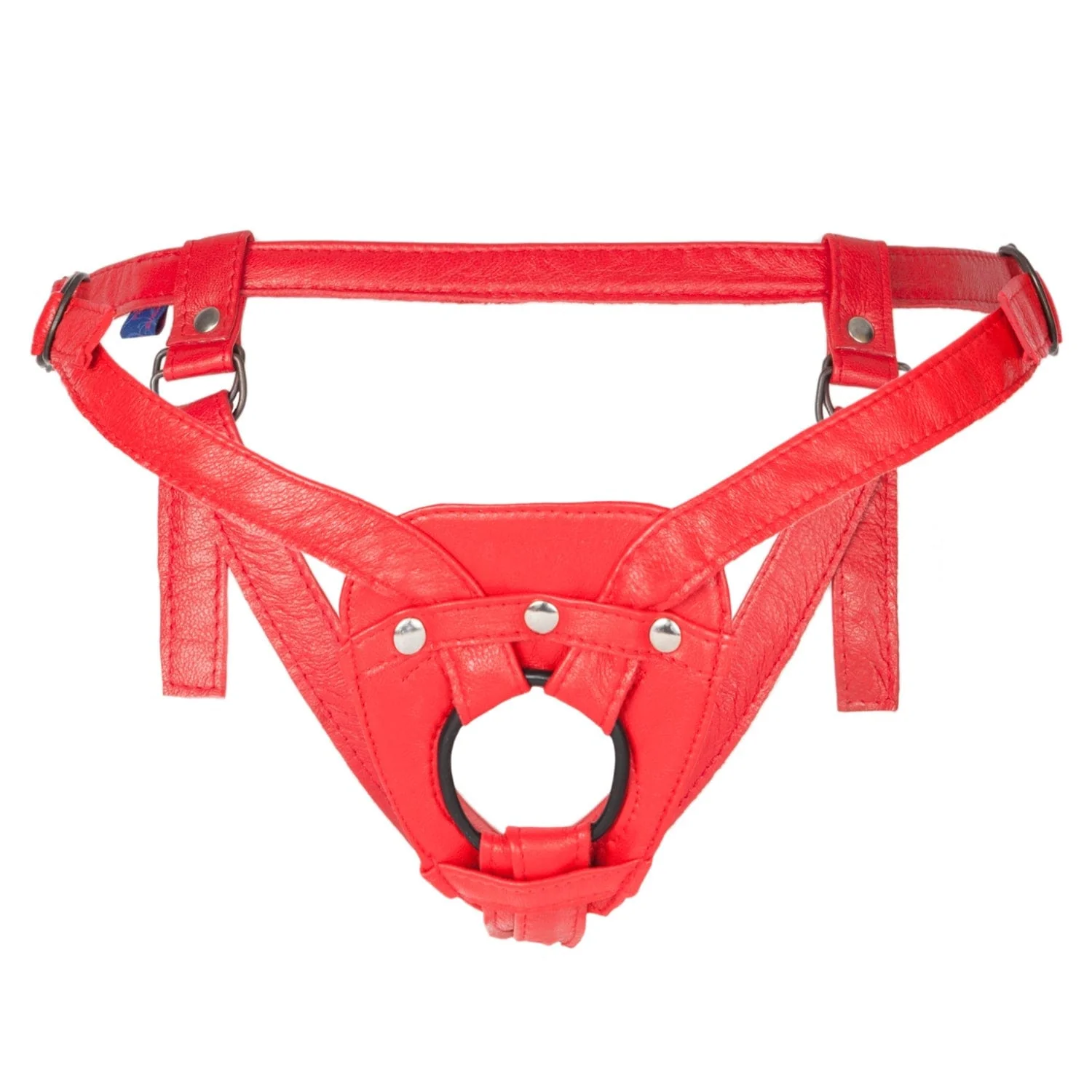 Leather 2-Strap Dildo Harness - Image 5