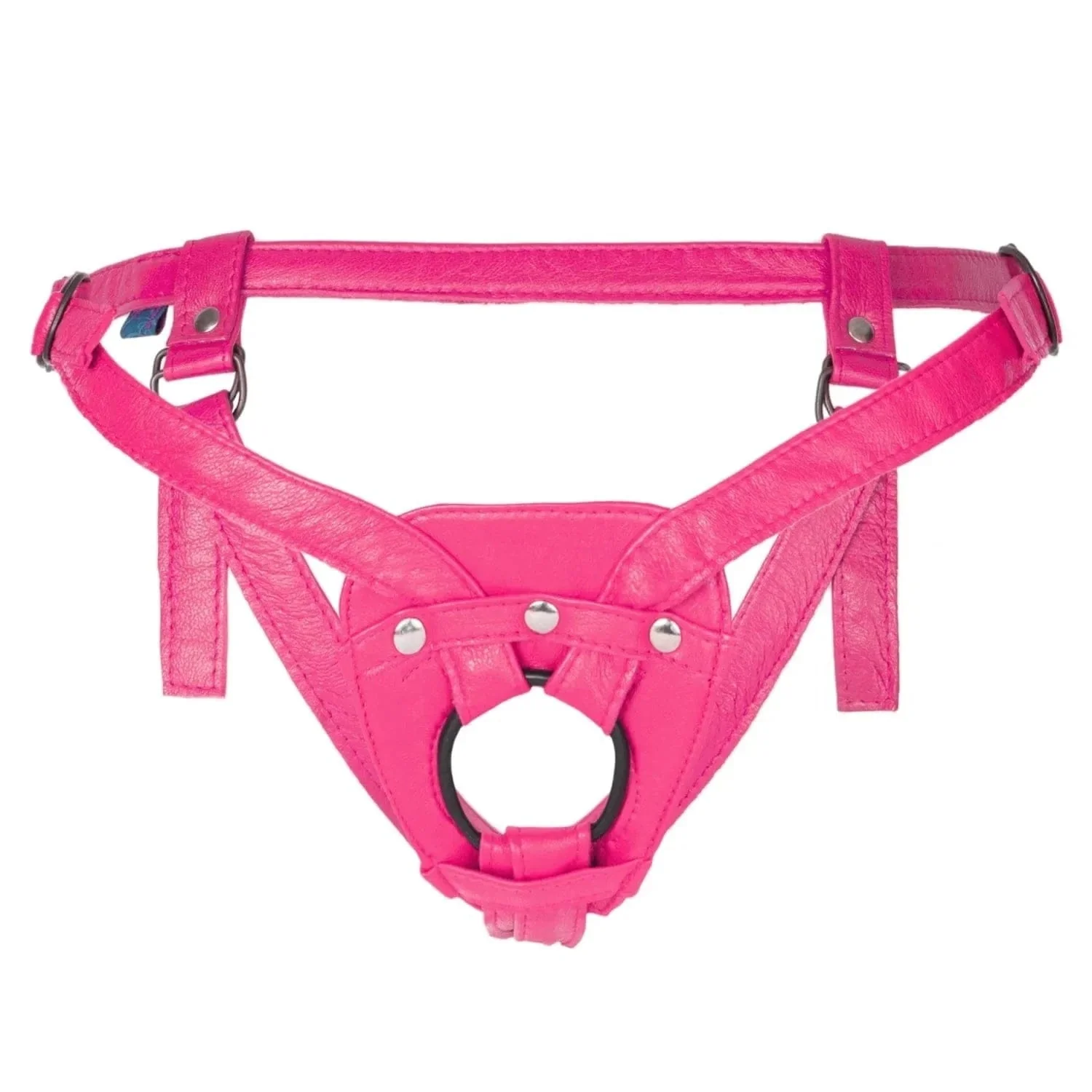 Leather 2-Strap Dildo Harness - Image 8