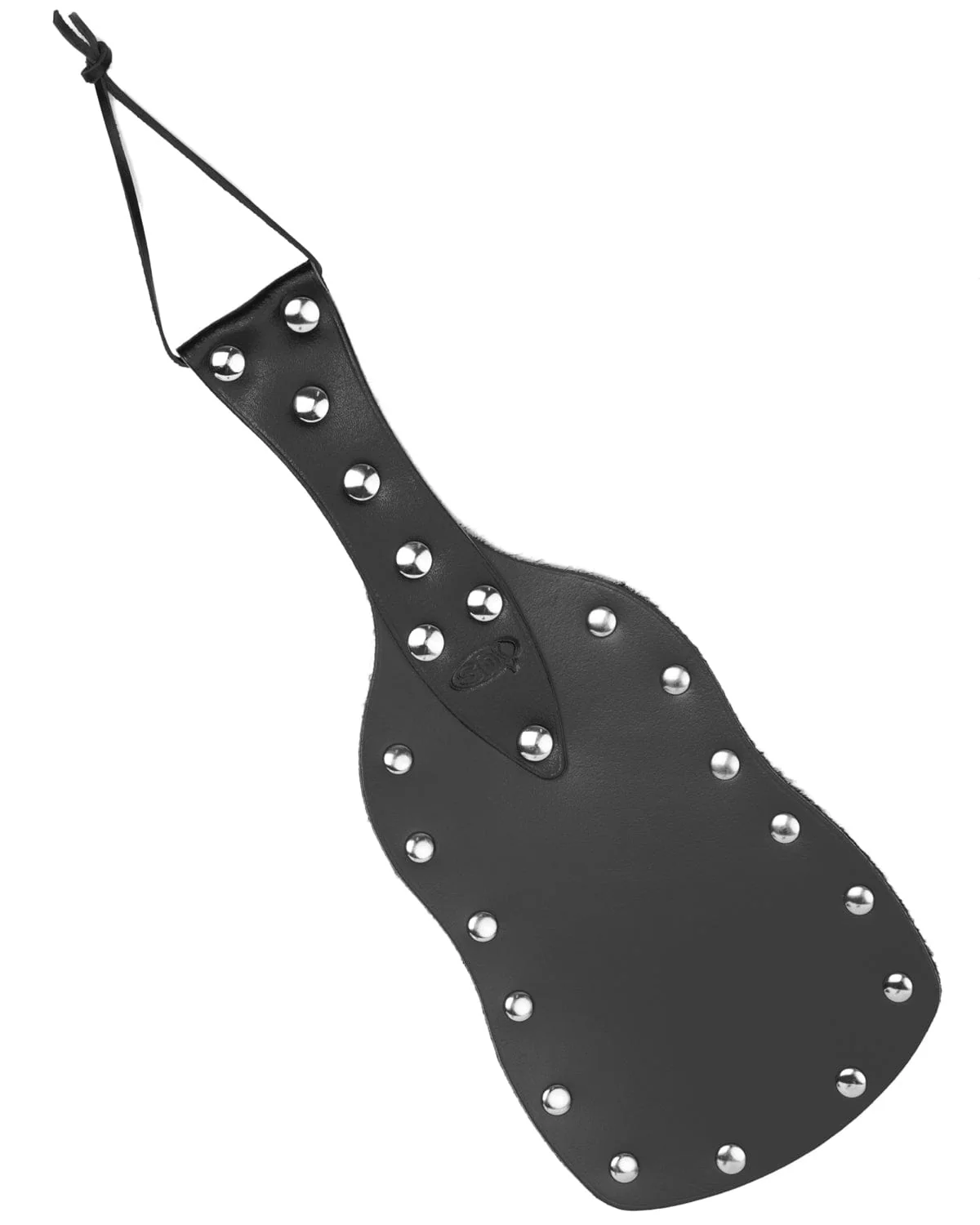 Leather Shaped Spanking Paddle - Image 4