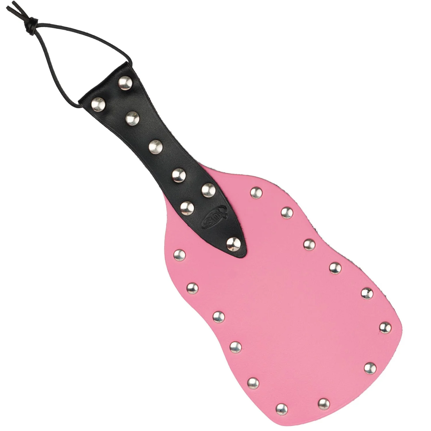 Leather Shaped Spanking Paddle - Image 5