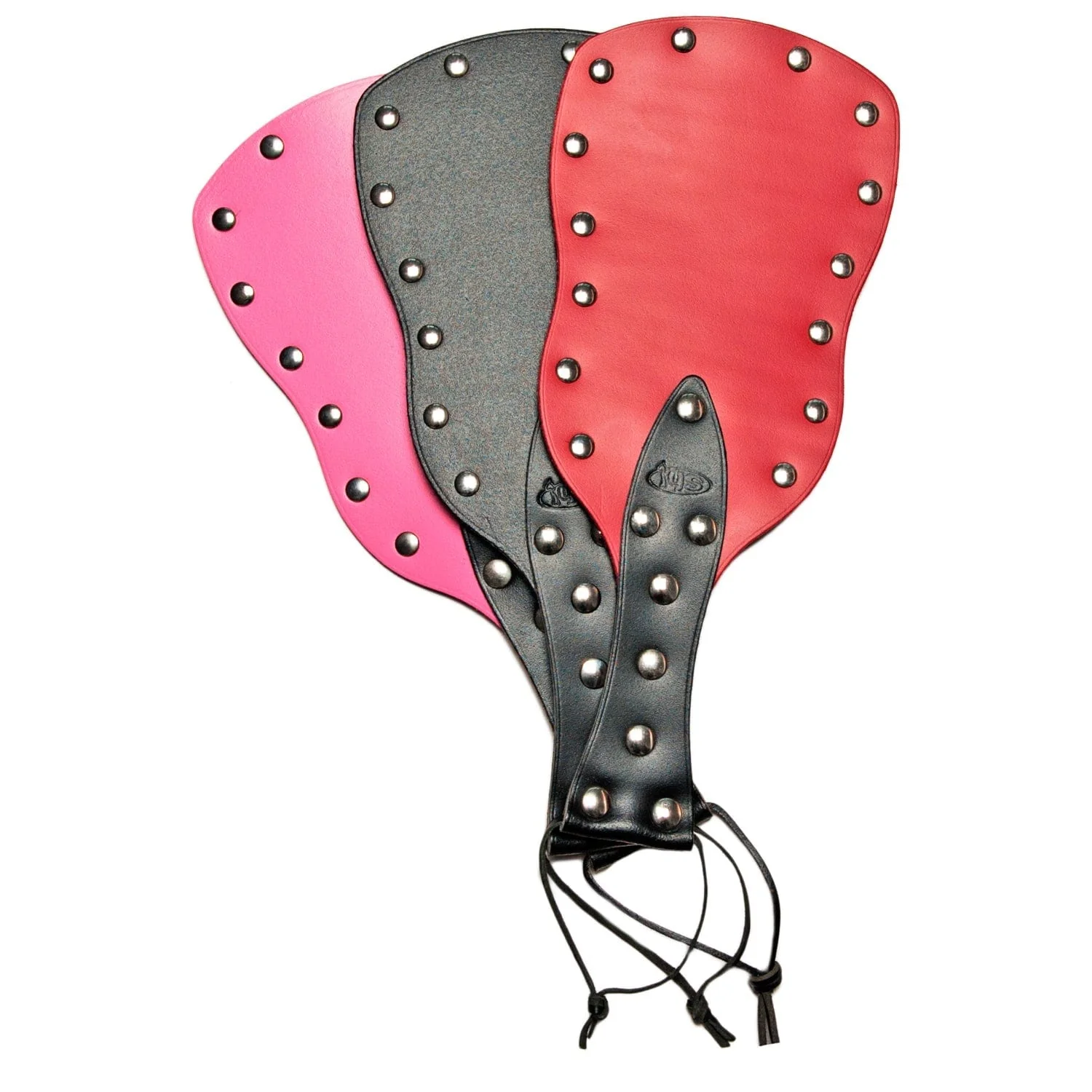 Leather Shaped Spanking Paddle - Image 6