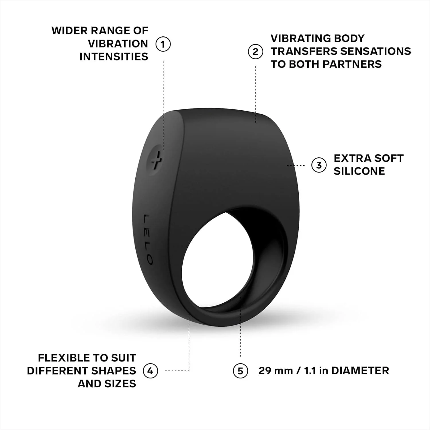 Lelo Tor 3 Vibrating Pleasure Ring - Image 3