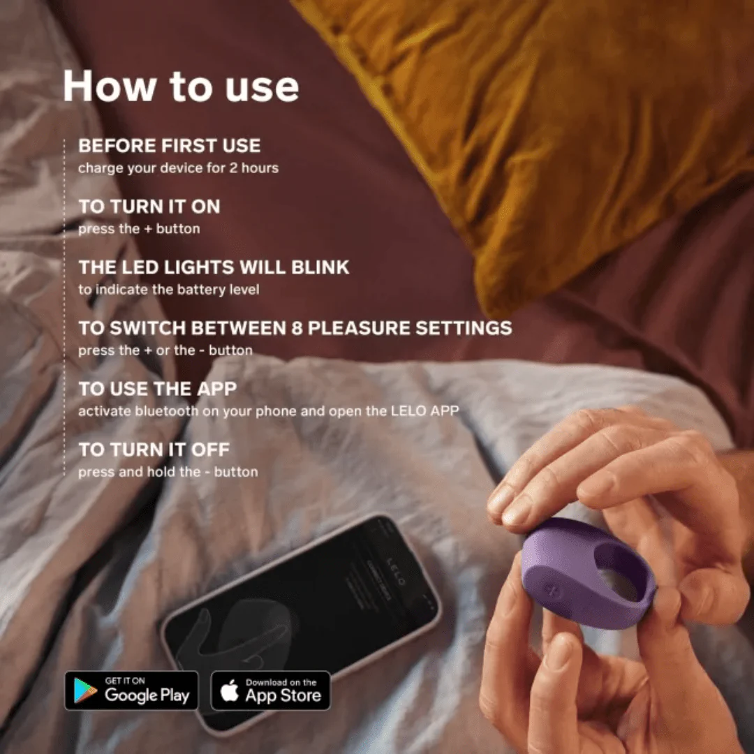 Lelo Tor 3 Vibrating Pleasure Ring - Image 6