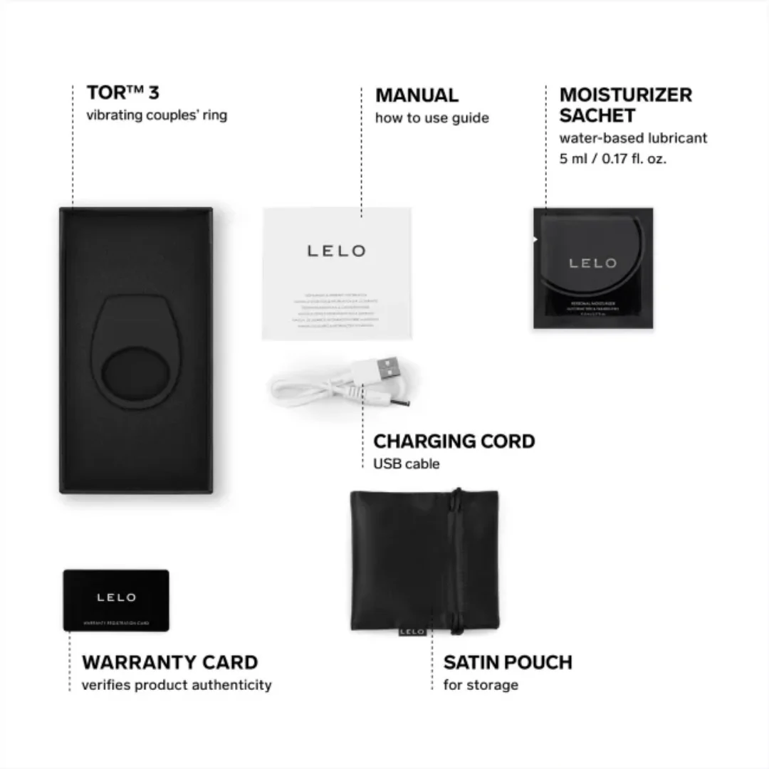 Lelo Tor 3 Vibrating Pleasure Ring - Image 8
