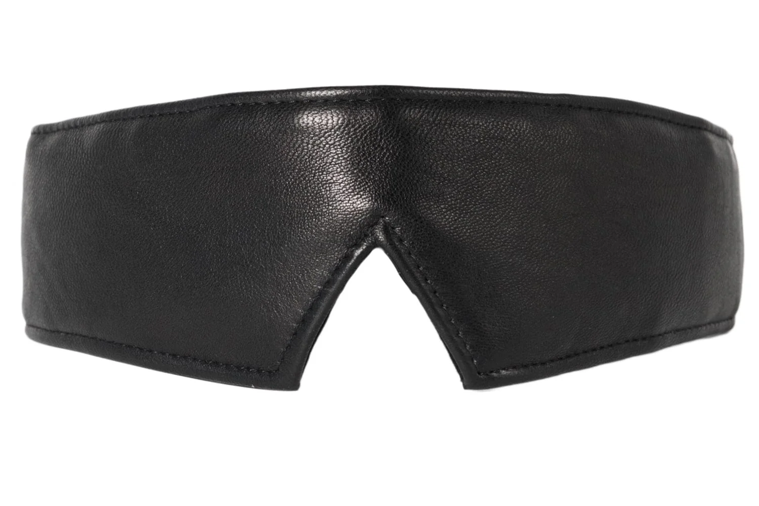 Sh! Luxury Leather Blindfold - Image 8