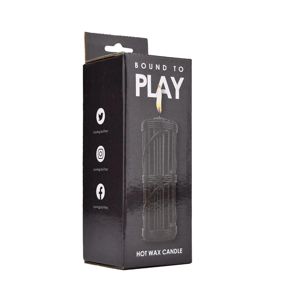 Bound to Please Wax Play Candle Black - Image 3