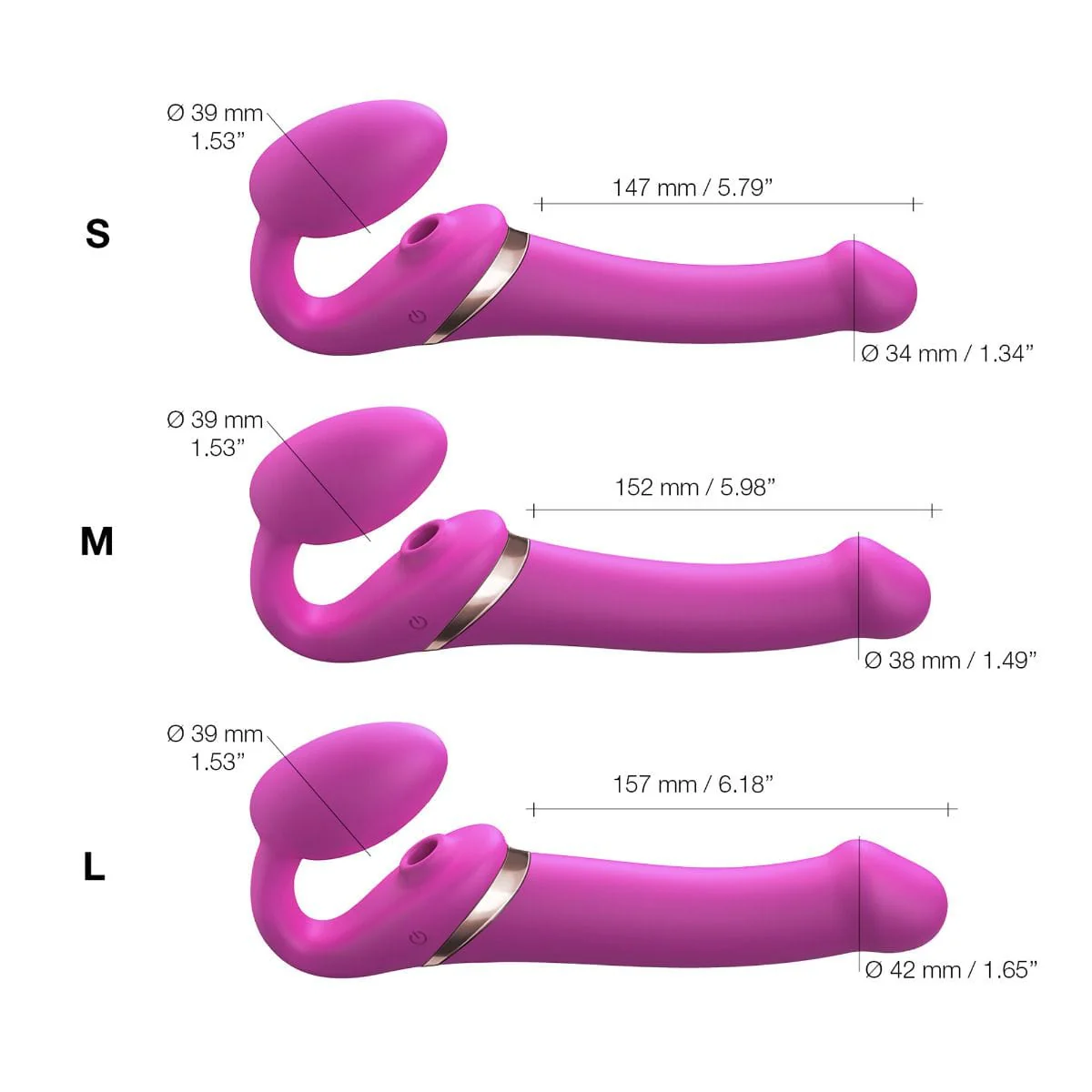 Multi-Orgasm Strapless: Medium - Image 8