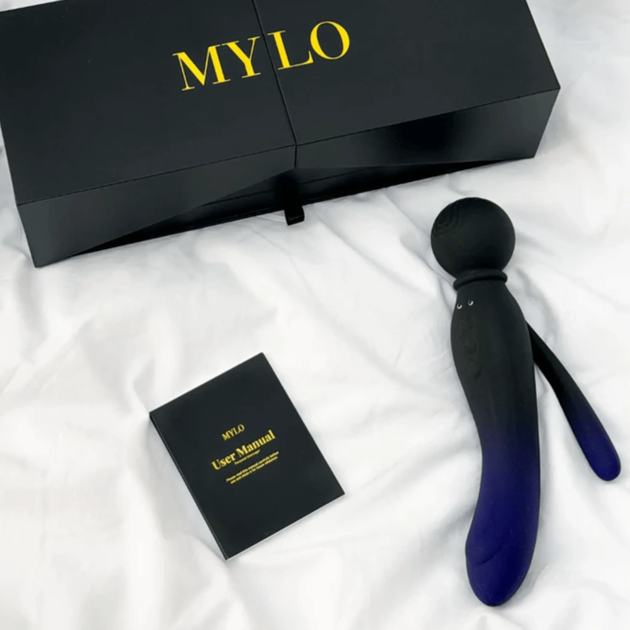 MYLO Luxury 3-in-1 Body Wand Massage Vibrator - Image 2