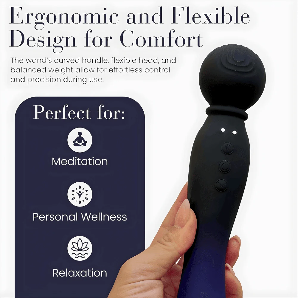 MYLO Luxury 3-in-1 Body Wand Massage Vibrator - Image 6