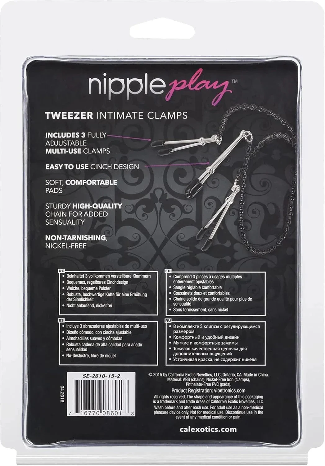 Tweezer Intimate Nipple Clamps & Clit Clip - Image 3
