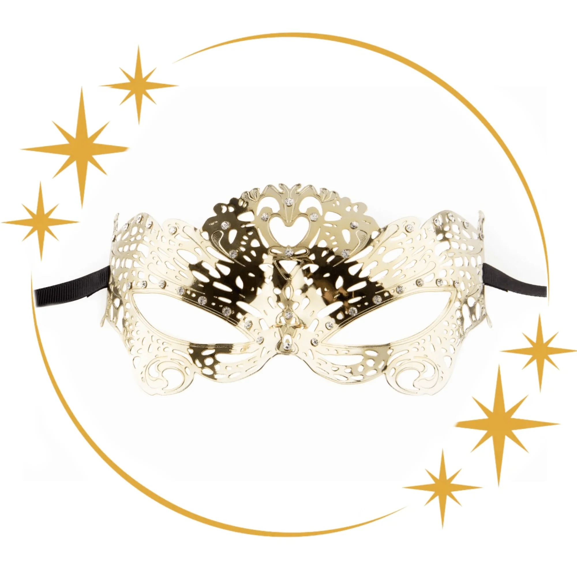 Butterfly Masquerade Mask - Image 4