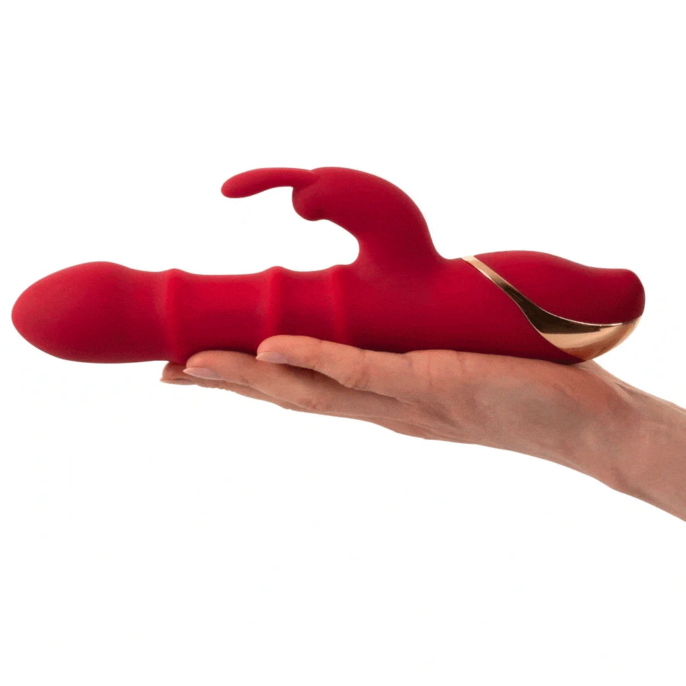 Rabbit Vibrator with 3 Moving Rings - Image 2