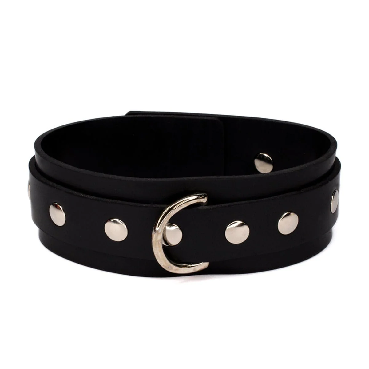 Sh! Rubber Bondage Collar - Image 4