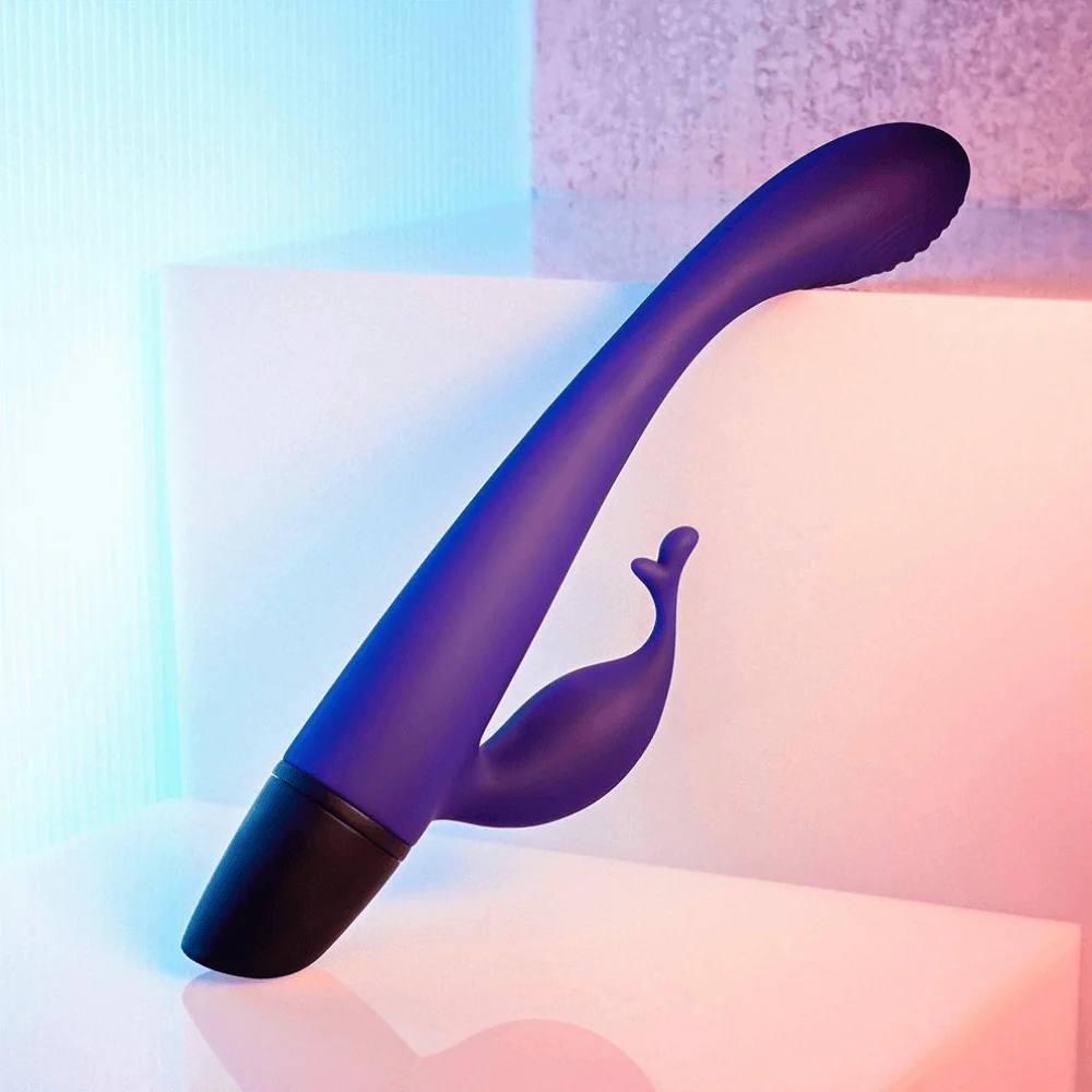 Plum Passion Slim Dual Stimulation Vibrator - Image 10