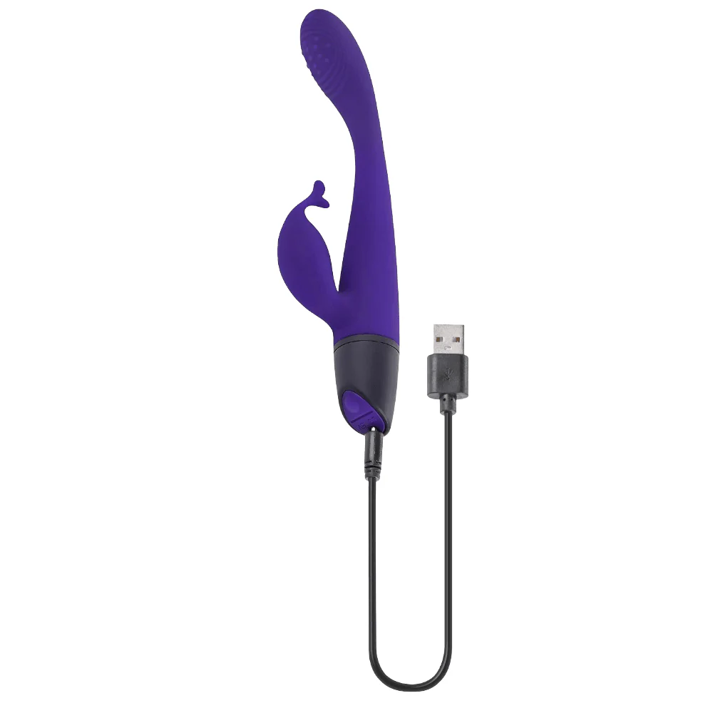 Plum Passion Slim Dual Stimulation Vibrator - Image 7