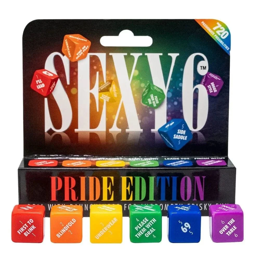 Sexy 6 Dice Pride, Foreplay, Sex and Kinky Editions