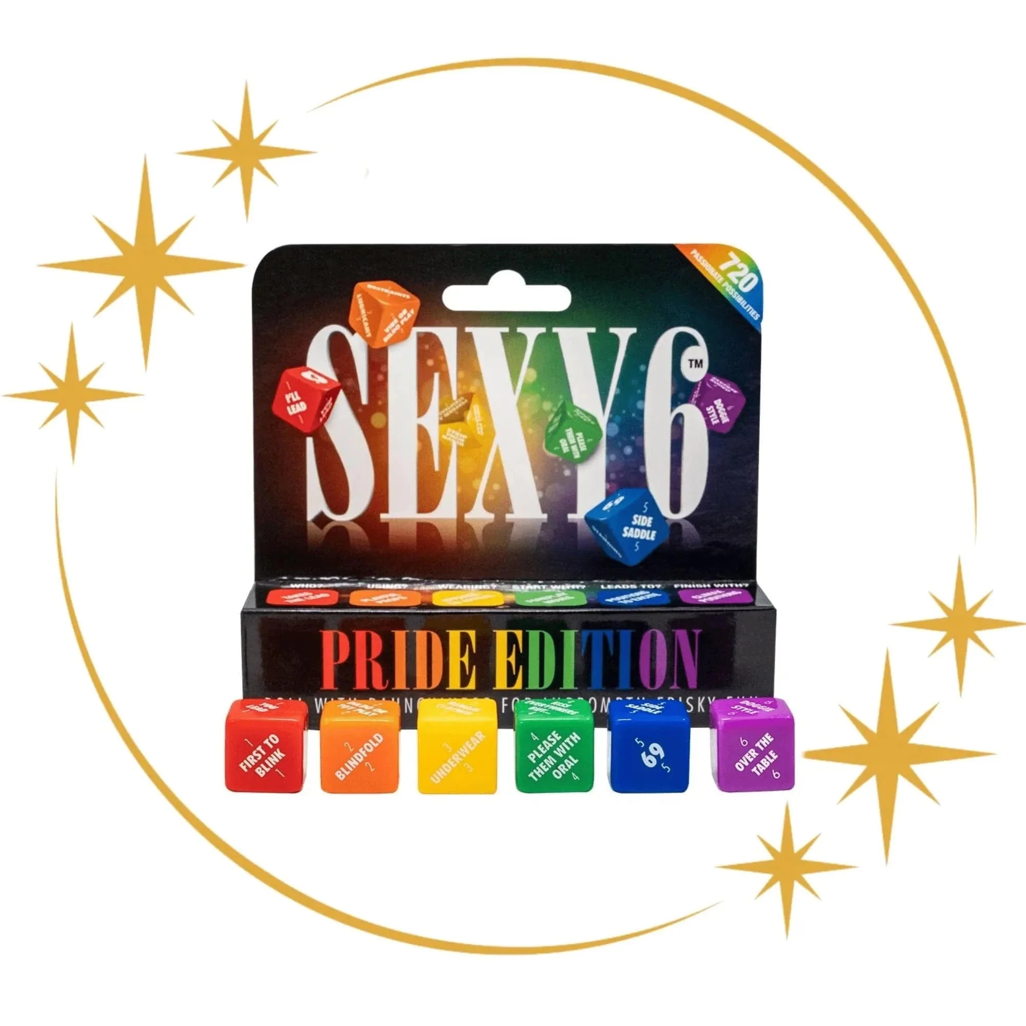 Sexy 6 Dice Pride, Foreplay, Sex and Kinky Editions - Image 7