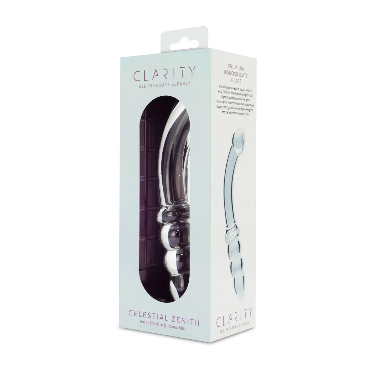 Clarity Glass G-Spot Dildo - Image 3