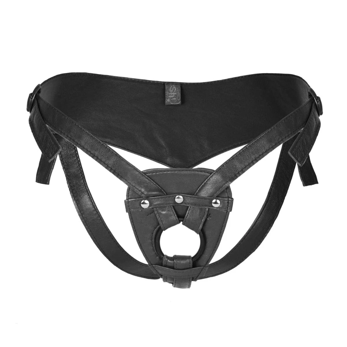Sh! Pride Rainbow Corset-Back Strap On Harness - Image 3