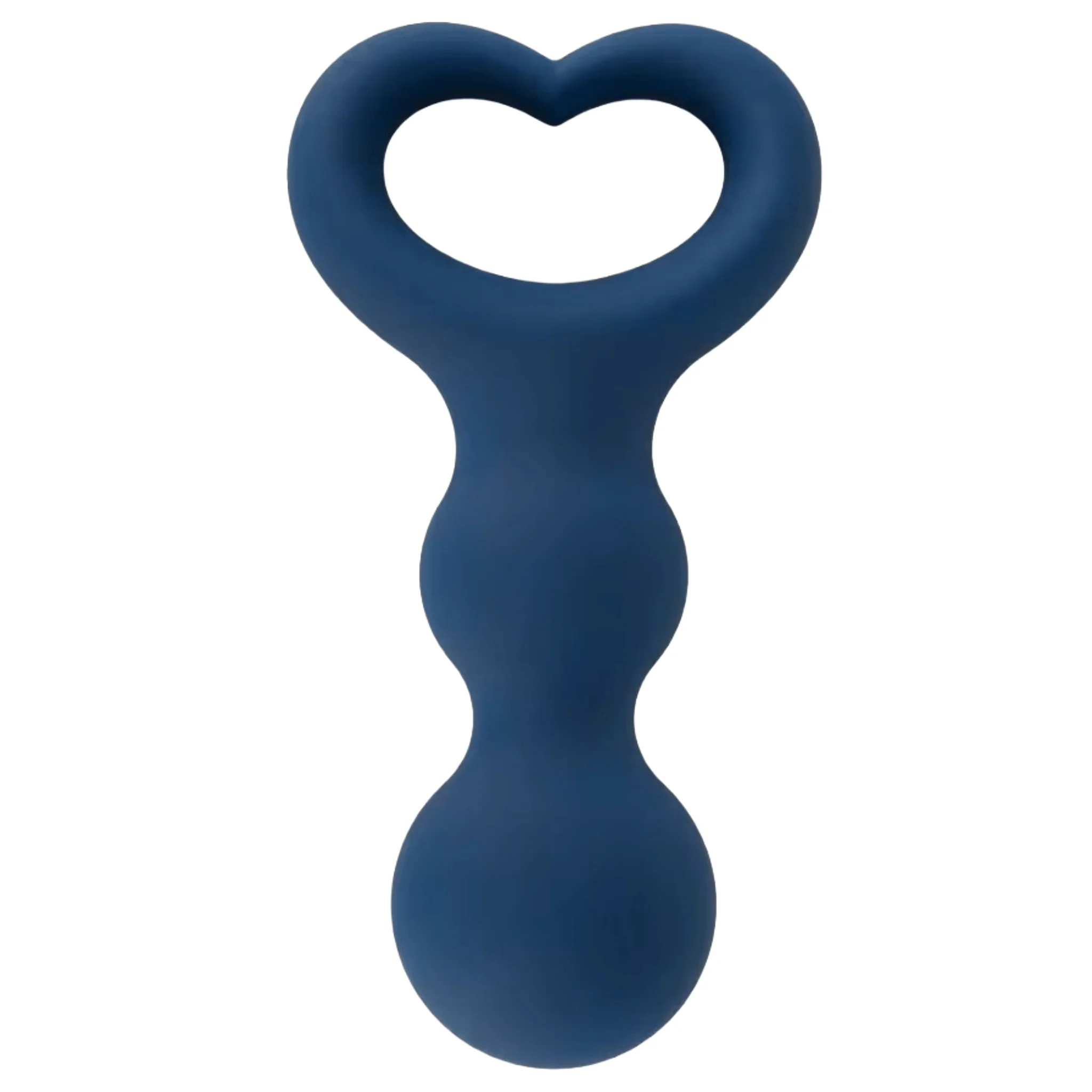 Silicone Butt Plug With Heart-Shaped Handle