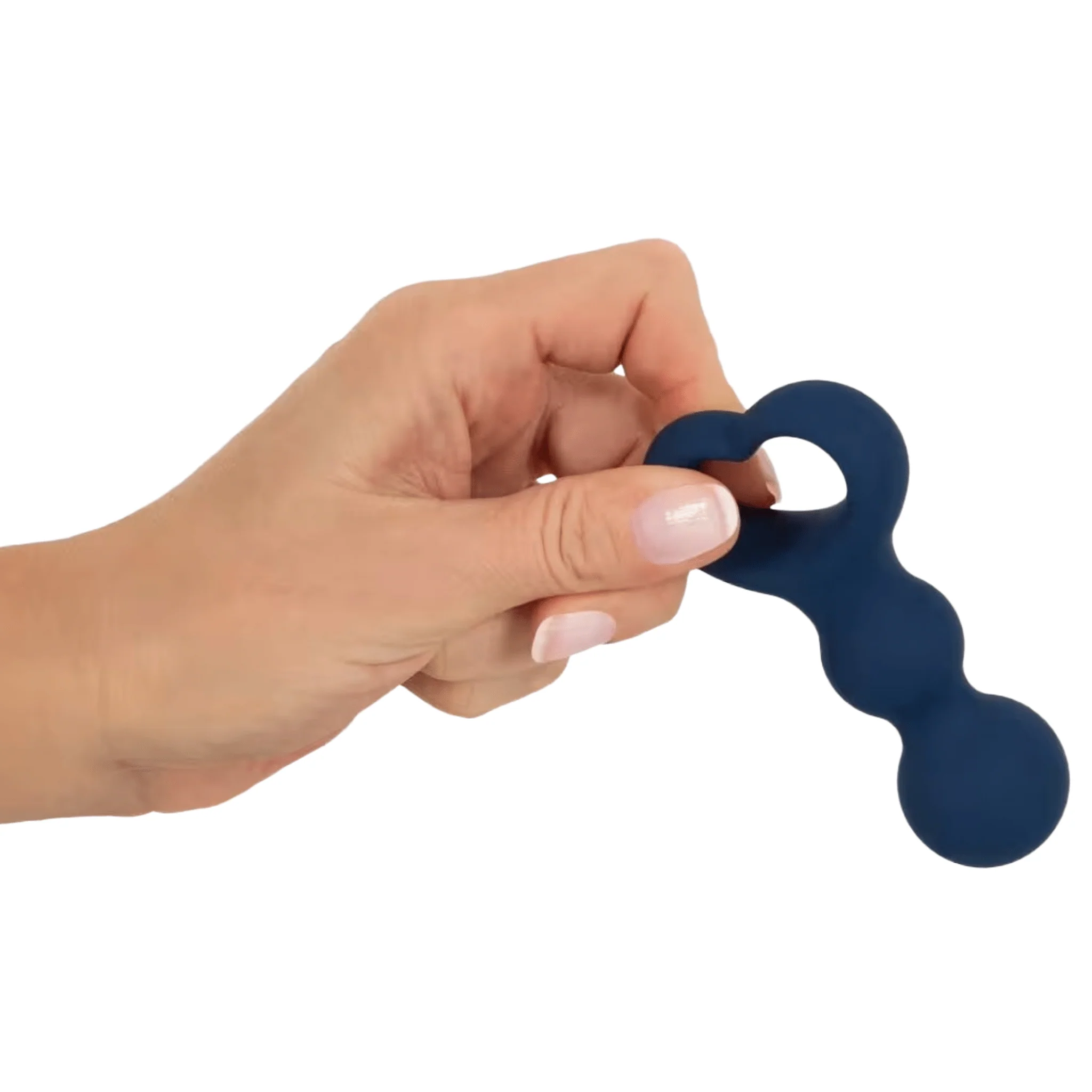 Silicone Butt Plug With Heart-Shaped Handle - Image 2