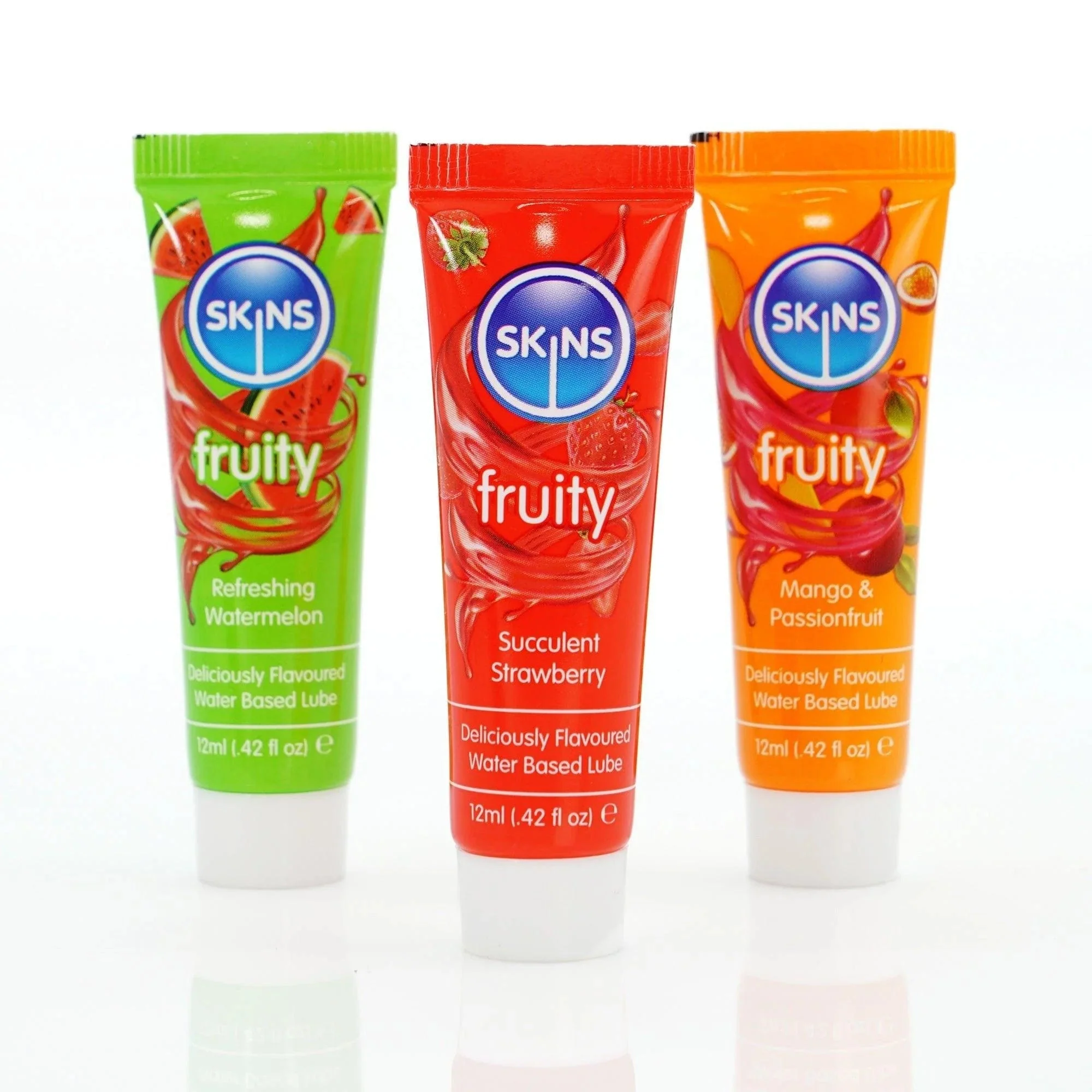 Skins 12ml Fruity Lube Tubes 3pk