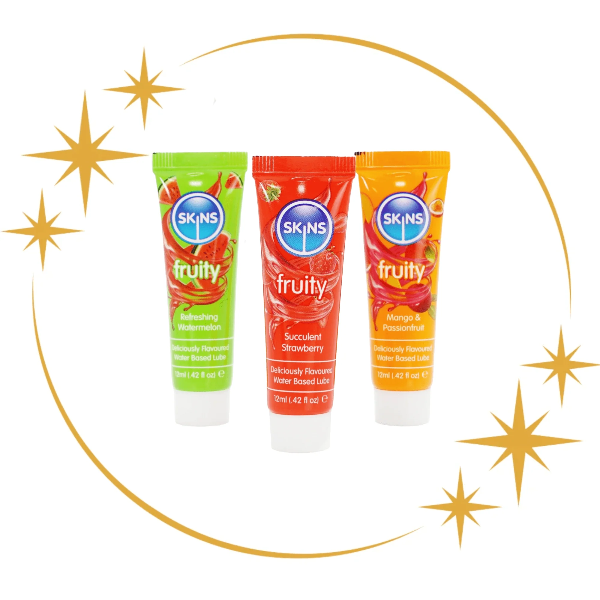 Skins 12ml Fruity Lube Tubes 3pk - Image 3