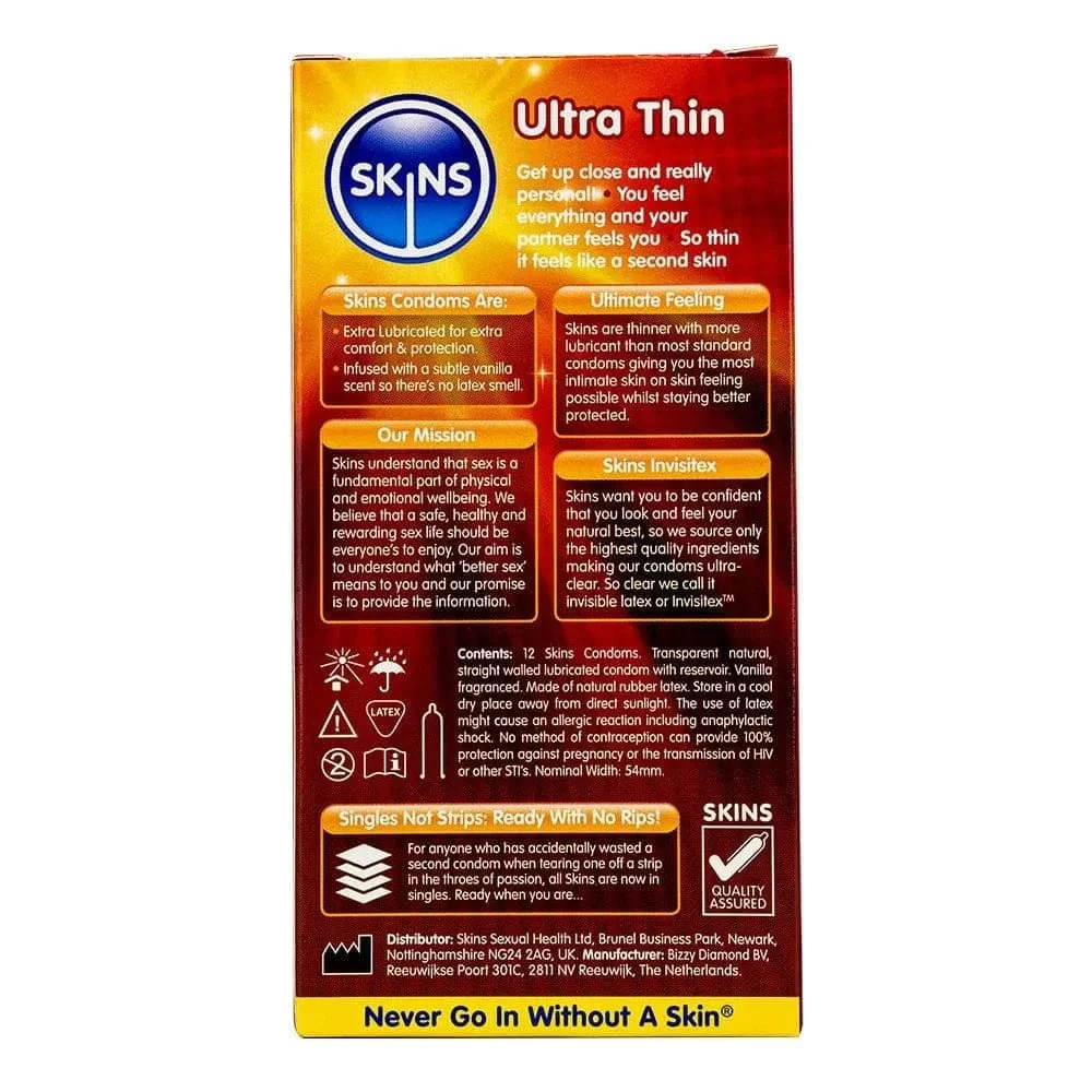 Skins Condoms Ultra Thin 12 Pack - Image 3