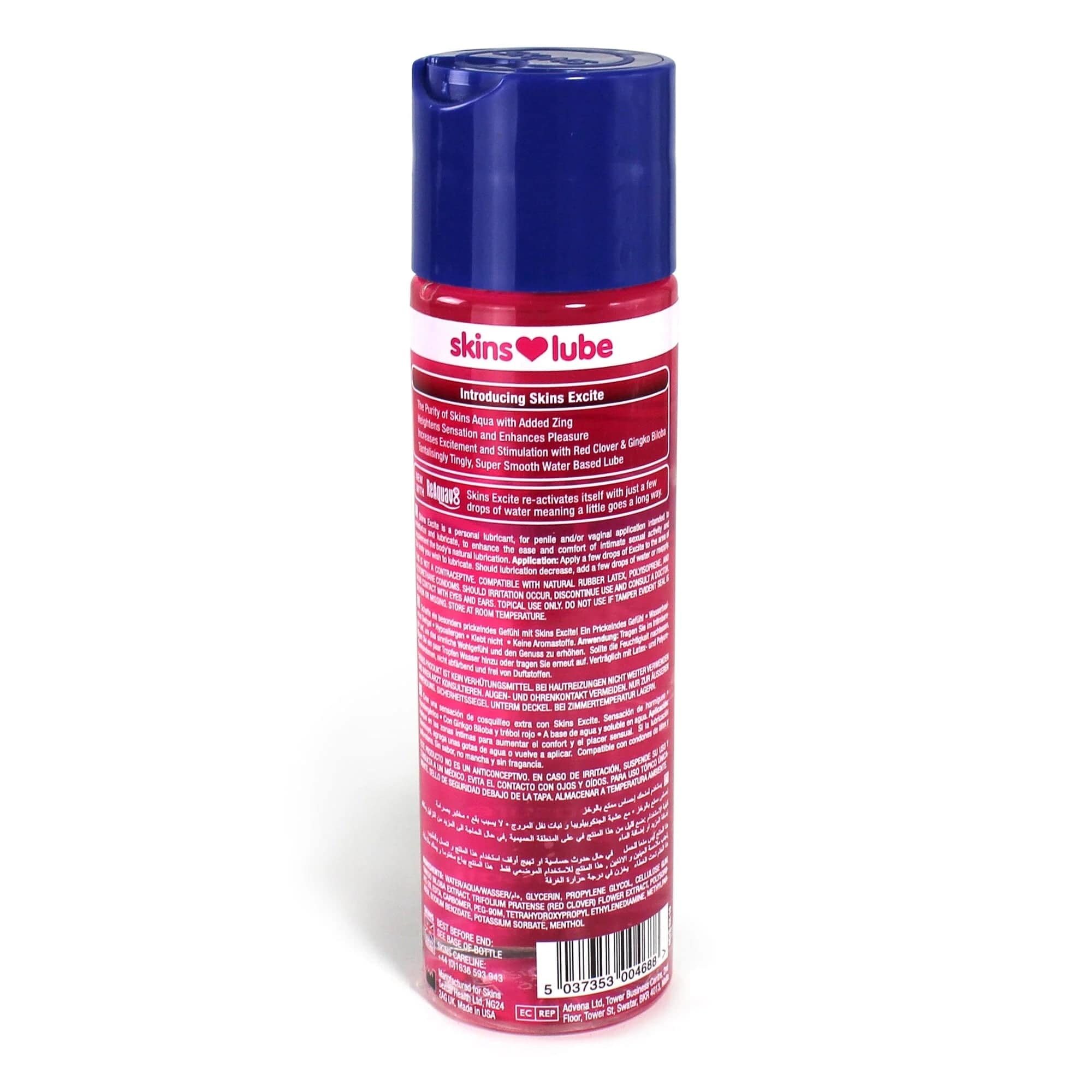 Skins Excite Tingling Lubricant 130ml - Image 2