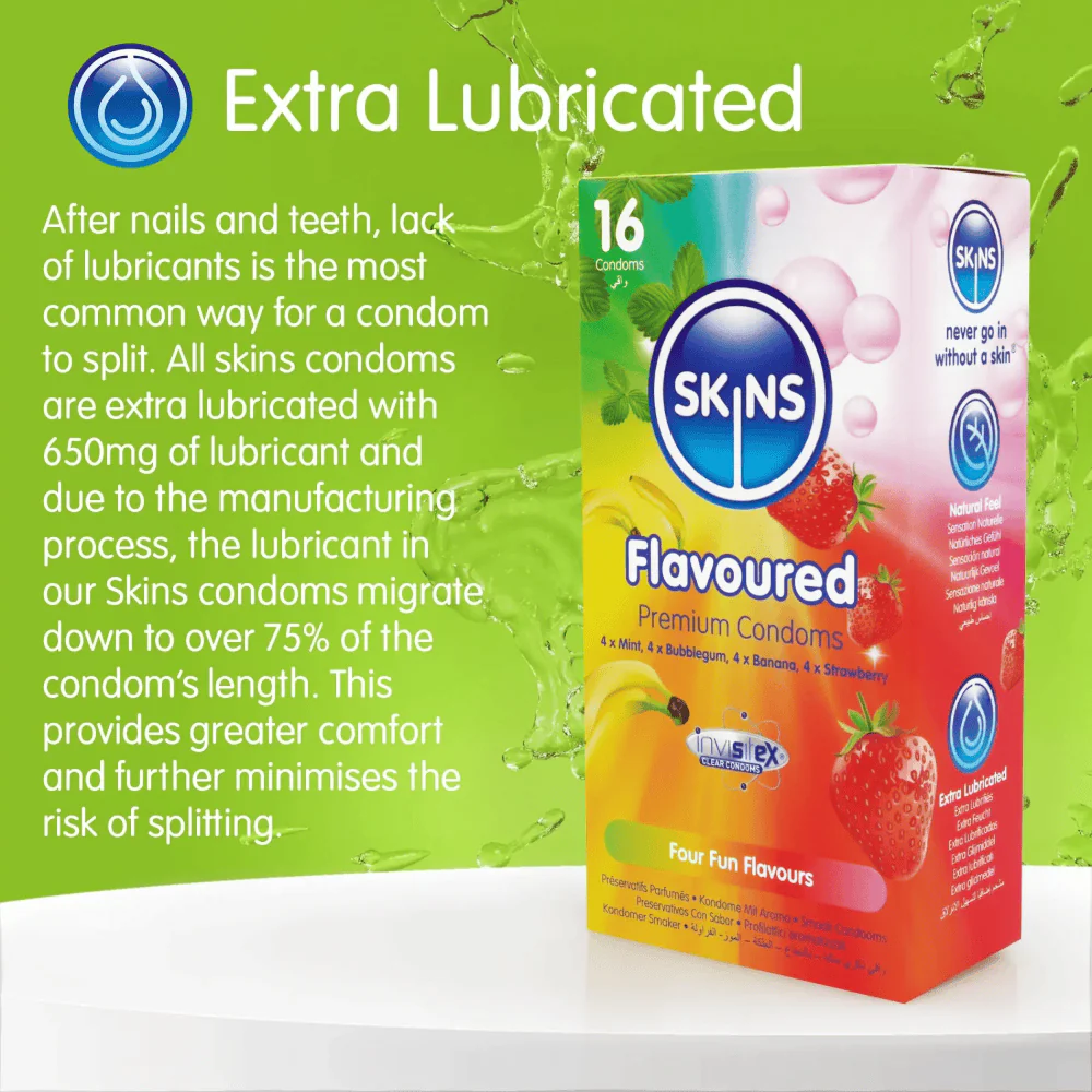 Skins Flavoured Condom Variety 8 Pack - Image 3