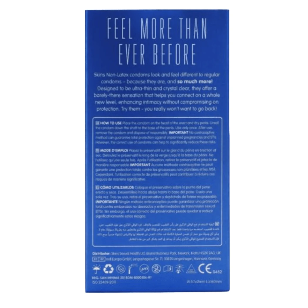 Skins Non-Latex Condoms 8-Pack - Image 3