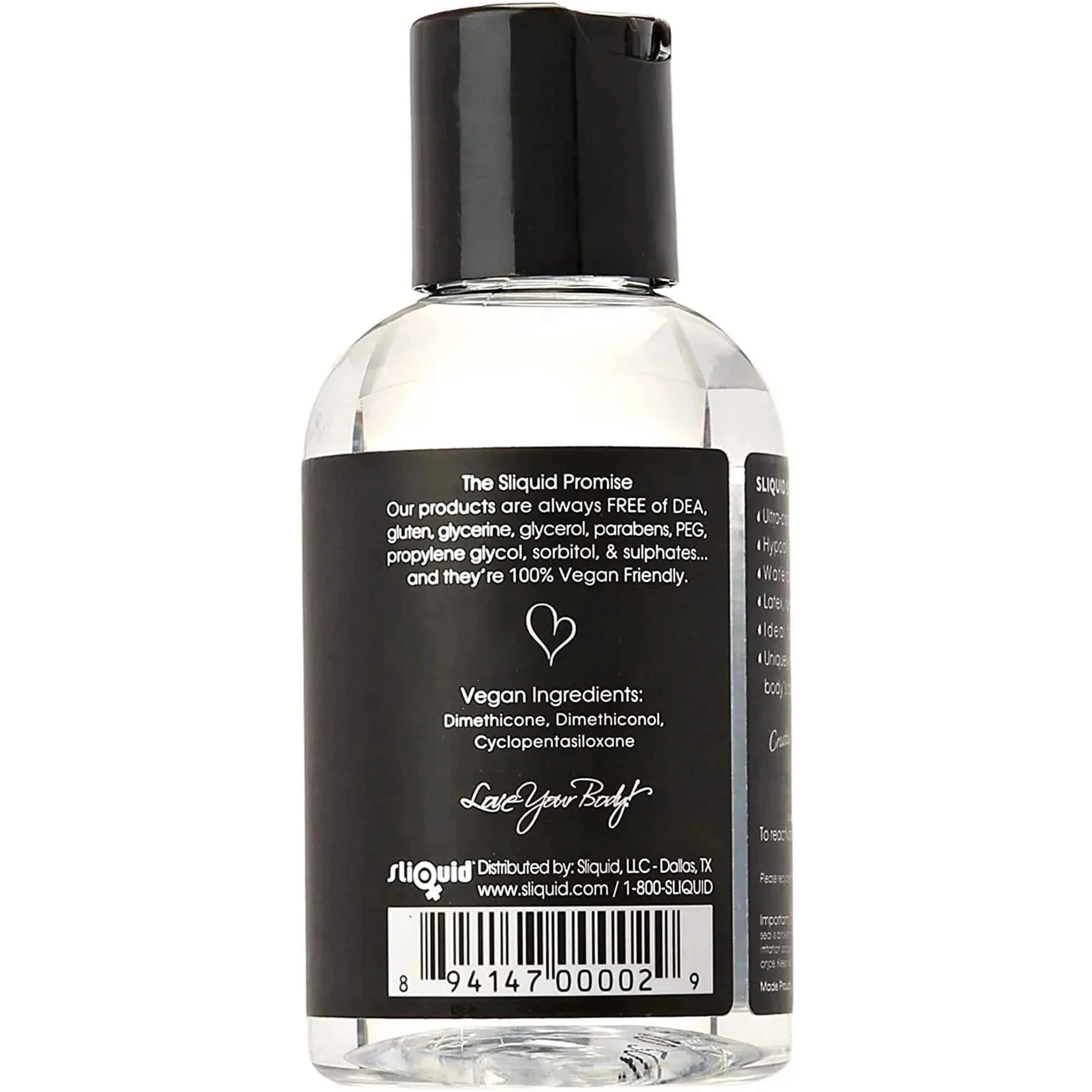 Sliquid Naturals Silver Silicone Lubricant 125ml - Image 3